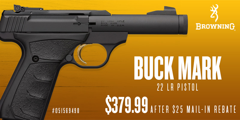 Buck Mark 22 LR Pistol - MF